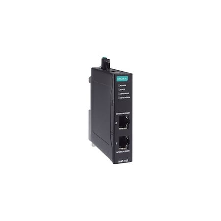 Moxa 2-port industrial Network Address Translation NAT devices, -10 to 60 Degree C operating temperatur NAT-102